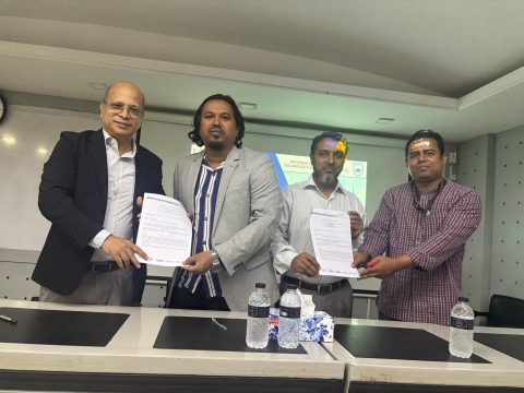 ক্যাড সেন্টার বাংলাদেশ ও ইউআইটিএস-এর মধ্যে সমঝোতা স্মারক (MoU) স্বাক্ষর এবং ইঞ্জিনিয়ারিং স্কিল ডেভেলপমেন্ট সেমিনার অনুষ্ঠিত